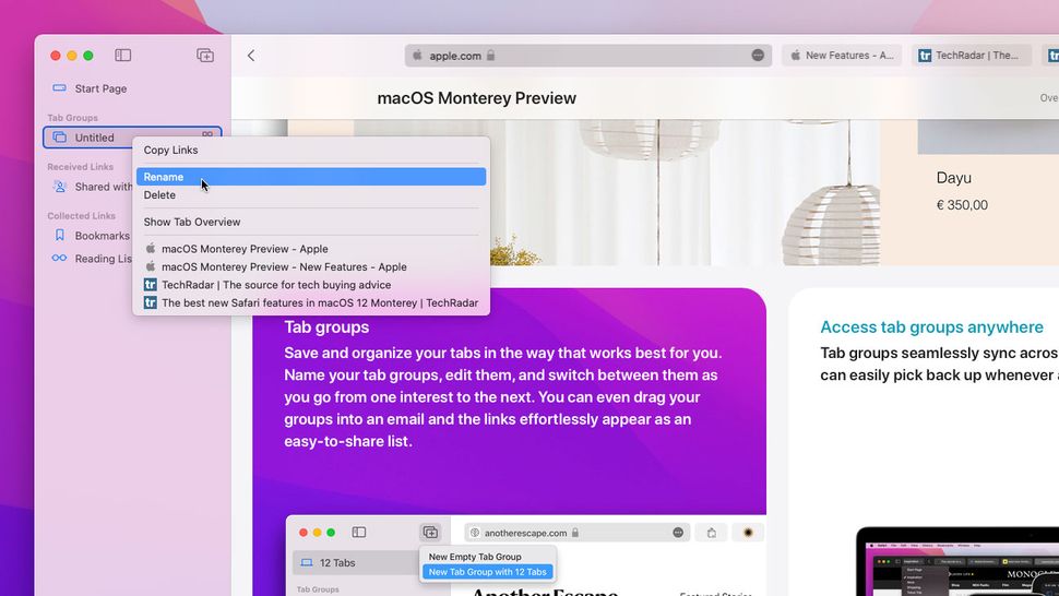 macos monterey will have old safari