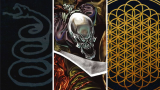 Metallica, Avenged Sevenfold and Bring Me The Horizon album covers