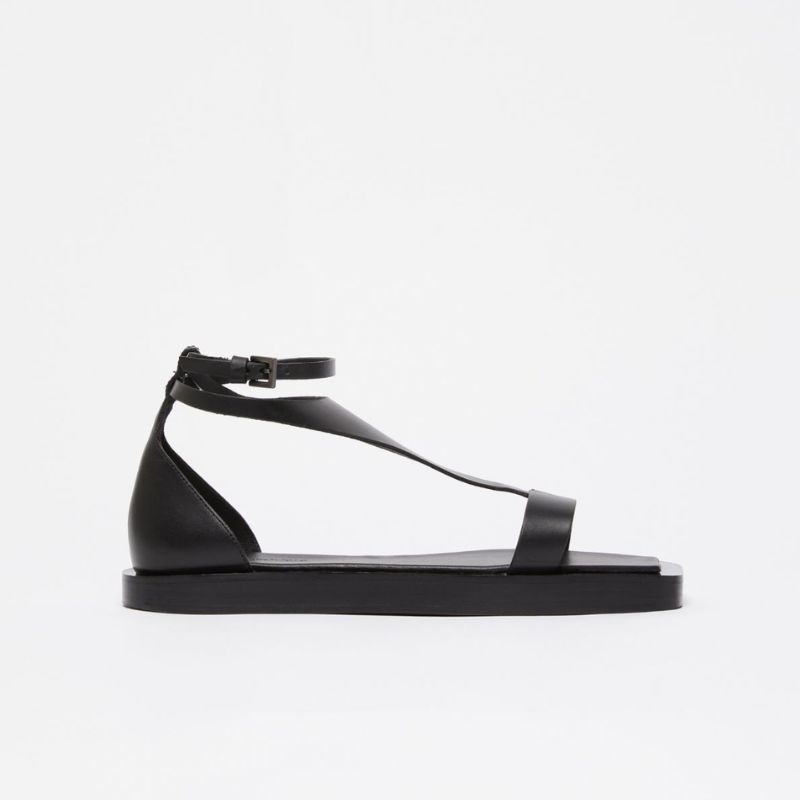 Max Mara , Flat leather sandals
