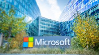 Microsoft headquarters upscaled