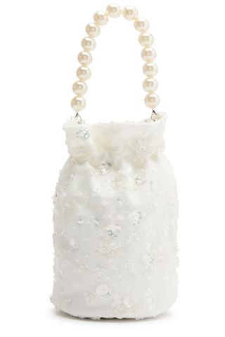 Sister Jane Carolina embellished mesh top handle bag