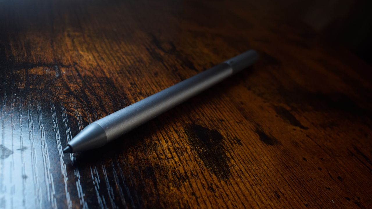 The Lenovo Idea Pad Plus on a desk
