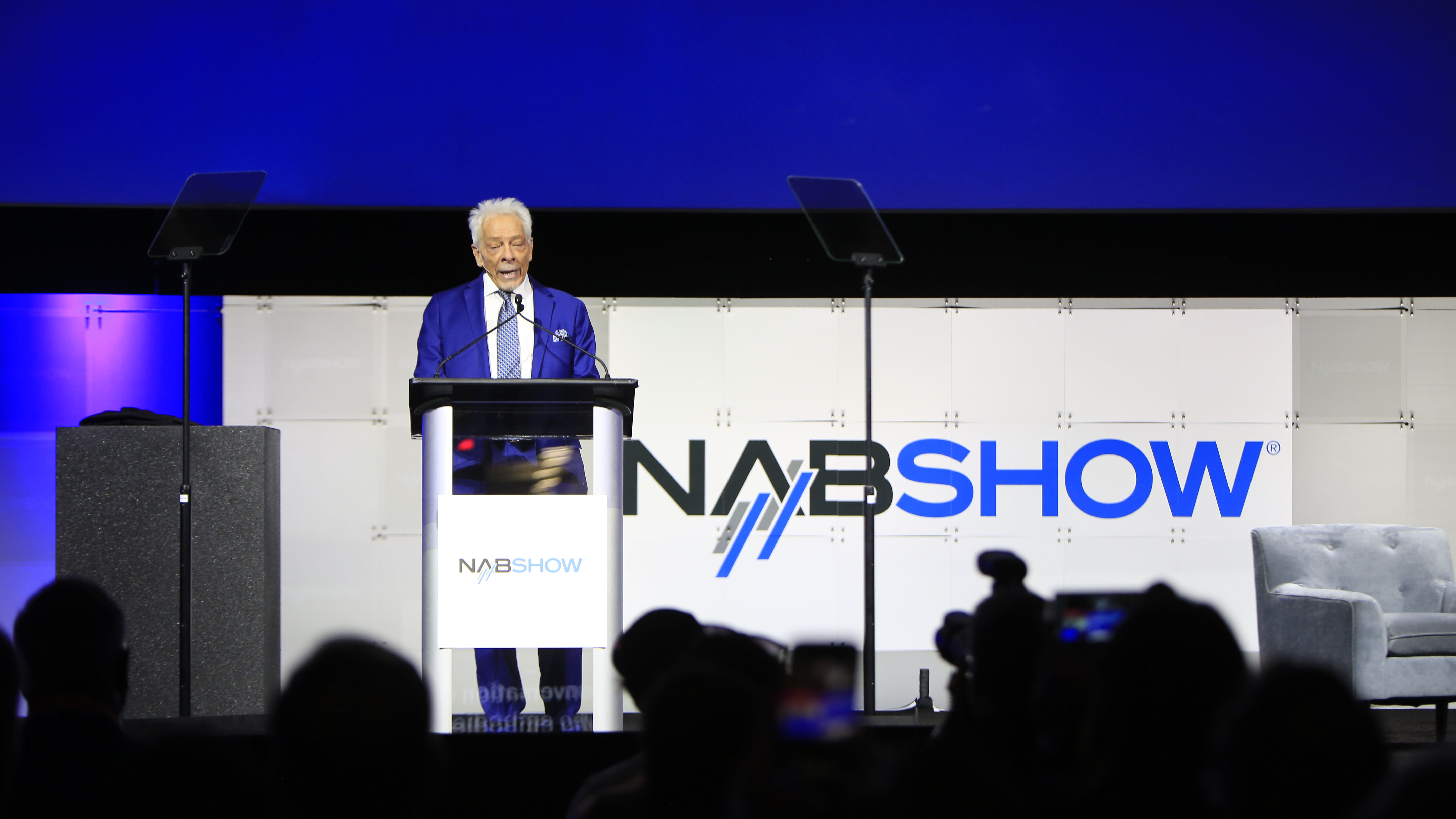 A speaker at the 2025 NAB Show