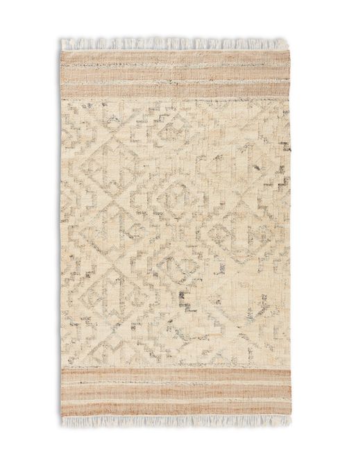 Jelena Hand Woven Fringed Jute Rug