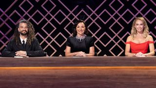 Dancing with the Stars: The Next Pro judges Mark Ballas and Shirley Ballas with guest judge Kym Johnson.