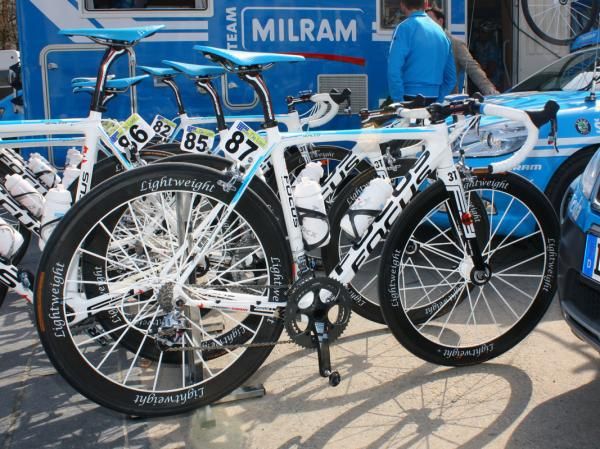 Milram is again using its Focus Izalco bikes as it heads into the last race before Paris-Roubaix.