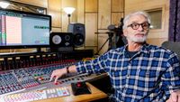 Jack Douglas in the studio, 2022