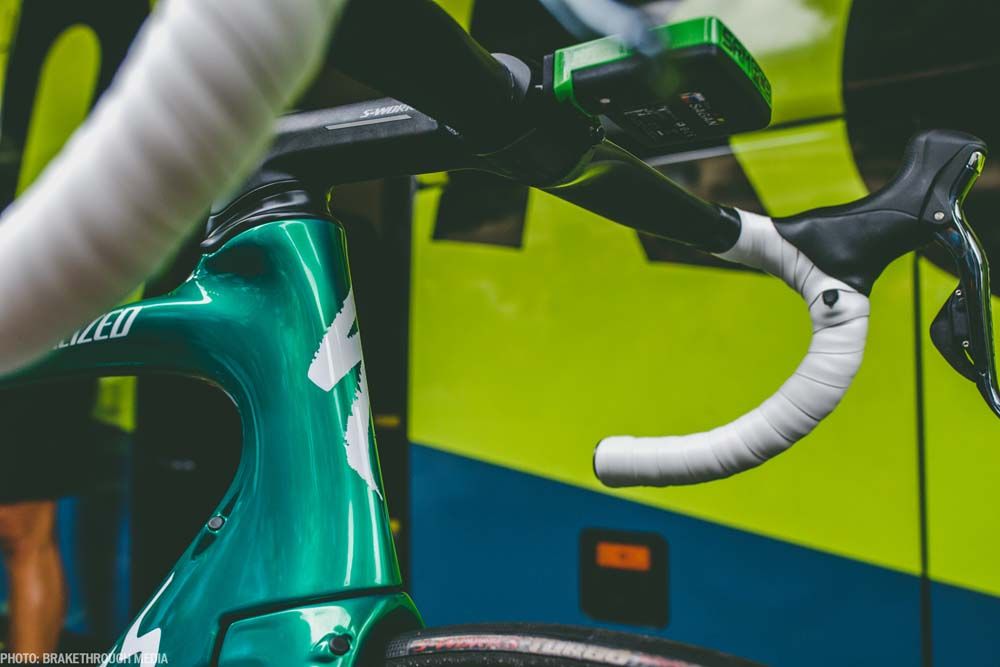 Even the head tube is aero