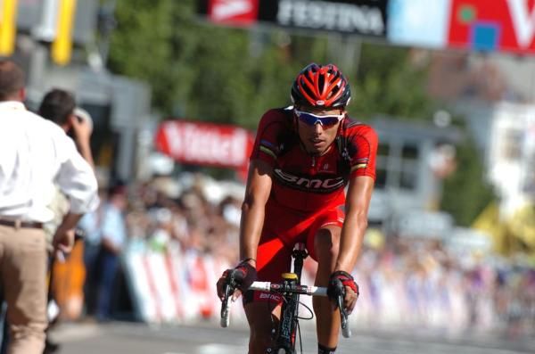 Alessandro Ballan (BMC) finished alone