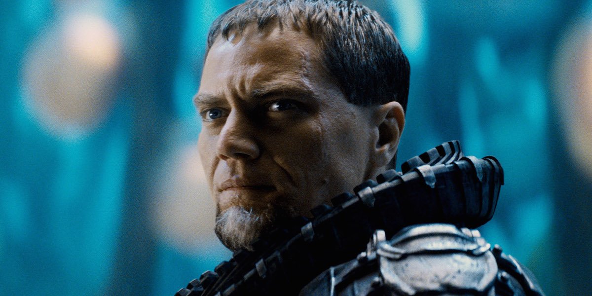 Michael Shannon is Zod in Man of STeel