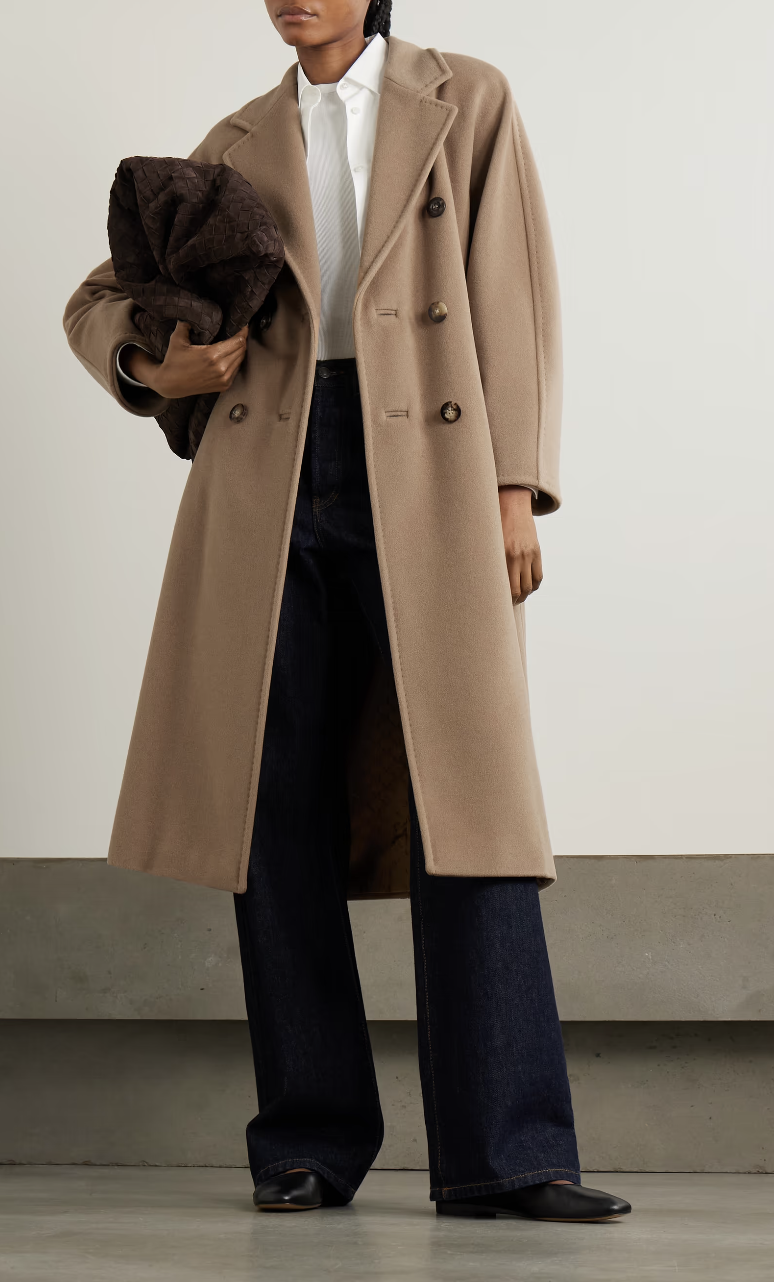 MAX MARA, Madame 101801 Icon double-breasted wool and cashmere-blend coat
