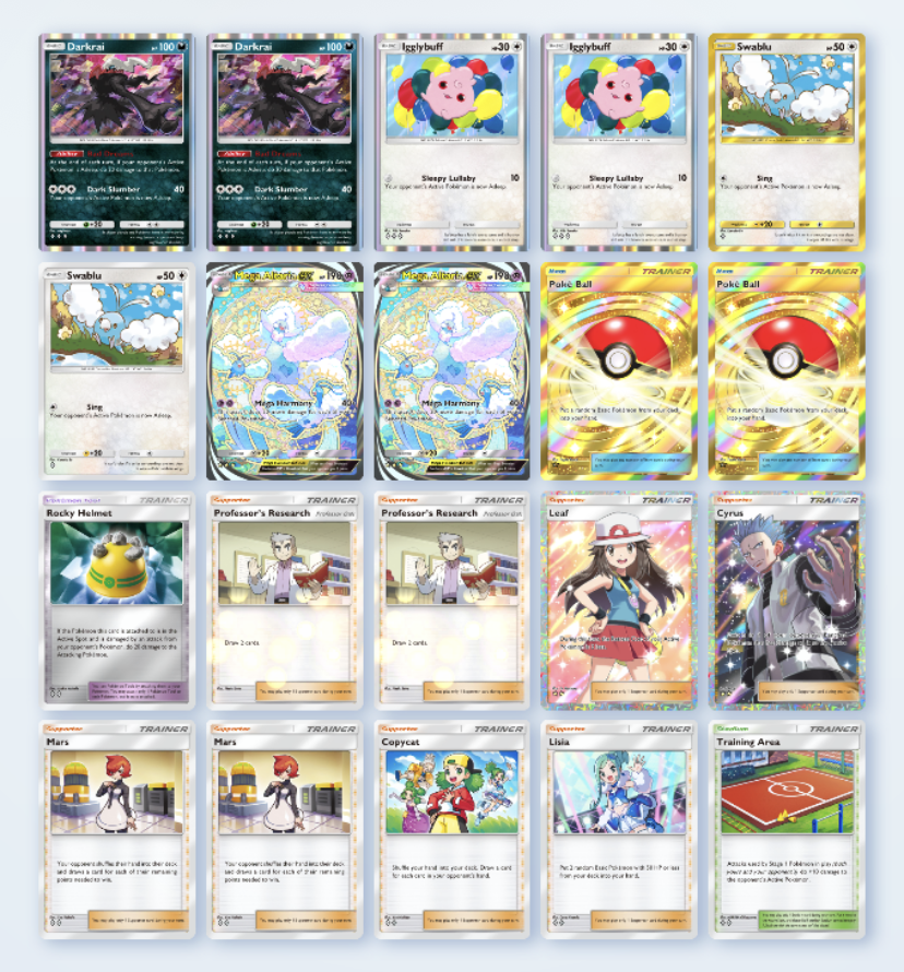 Darkrai and Mega Altaria ex deck build in Pokemon TCG Pocket