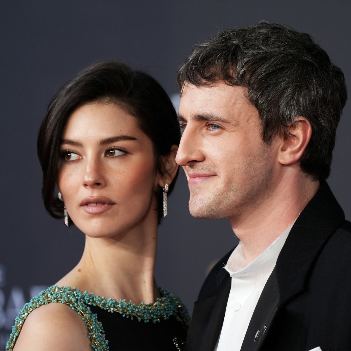 Gracie Abrams and Paul Mescal attend the EE BAFTA Awards in 2026