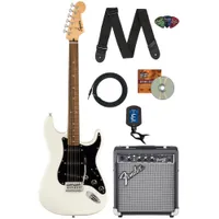 Fender Squier Sonic Stratocaster - Arctic White Bundle Fender Squier Sonic Stratocaster - Arctic White Bundle
