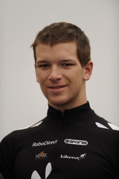 Aaron Gate (BikeNZ) was part of the New Zealand team pursuit squad that won a bronze medal at the London Olympics
