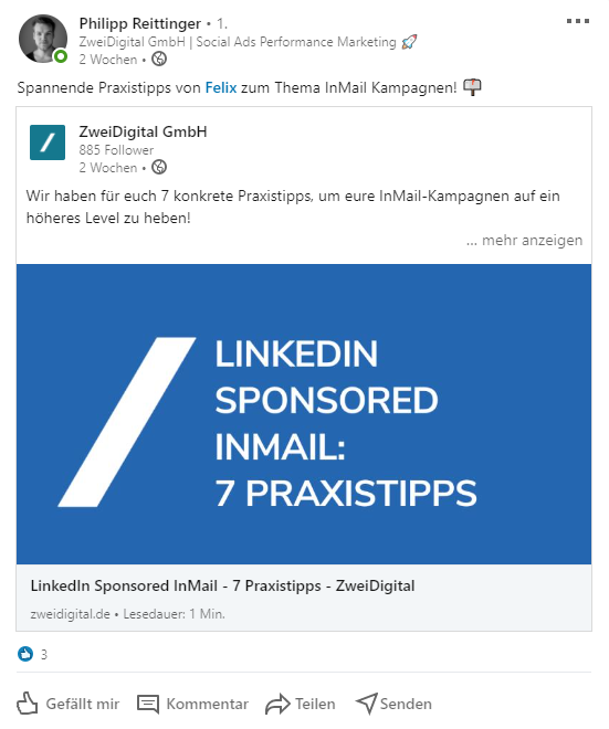 bessere LinkedIn Reichweite 10 Tipps