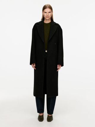 Bouclé Wool Coat