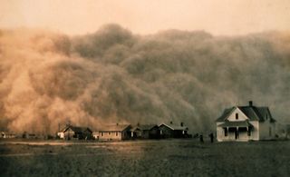 Dust Bowl in Texas