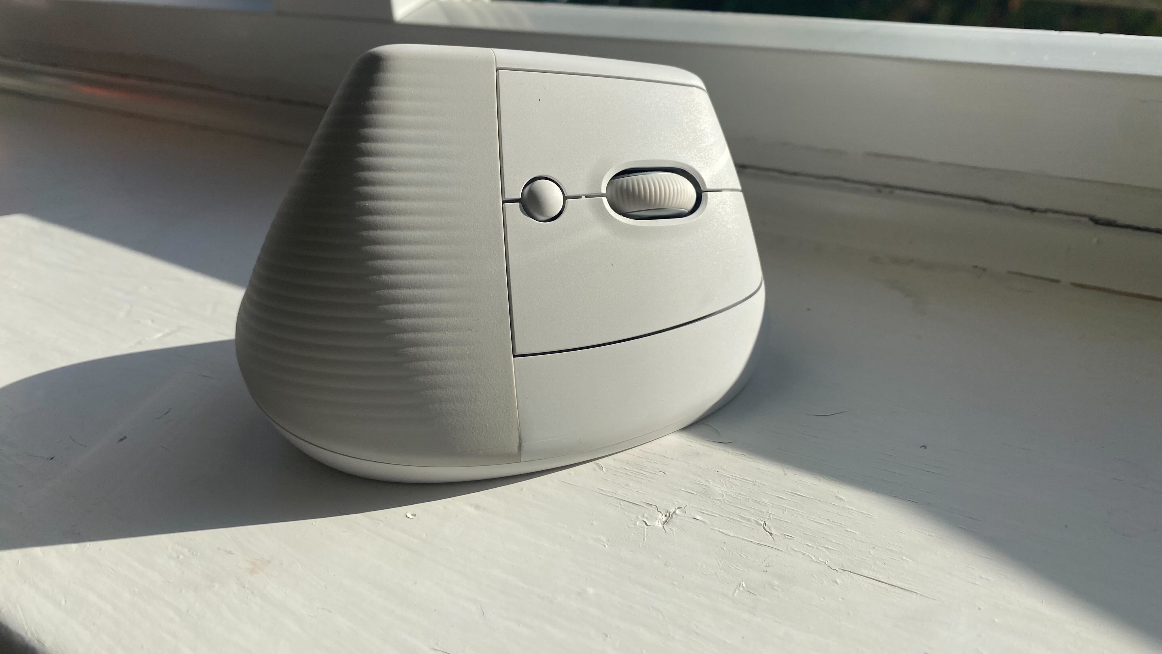 Front view of Logitech Lift Mouse