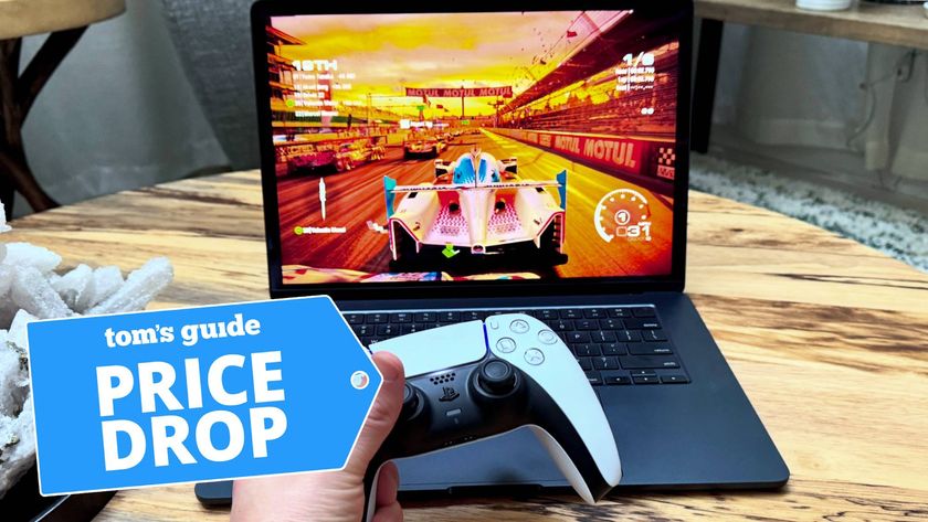 15-inch MacBook Air being used for gaming