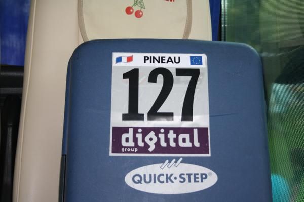 Each rider has a suitcase on the bus