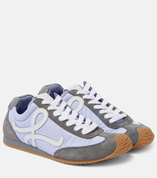 Ballet Runner 2.0 Suede-Trimmed Sneakers