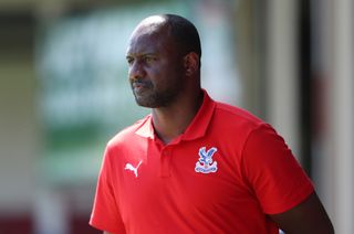 Patrick Vieira saw his Palace side lose at Chelsea.