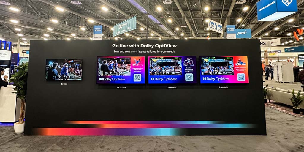 Dolby OptiView at NAB Show