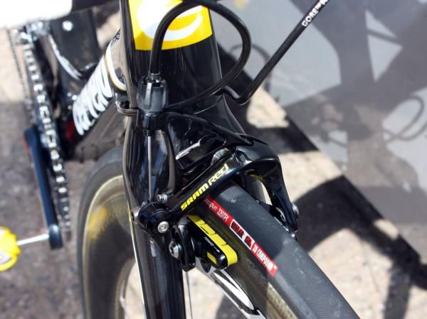 Sastre departed from Brussels with SRAM's latest Red Limited Tour Edition group to commemorate his 2008 victory.