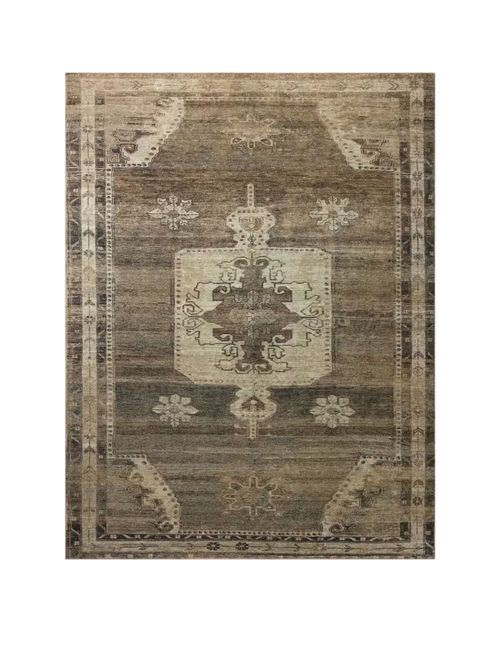 Rollins Printed Rug - Bark / Neutral