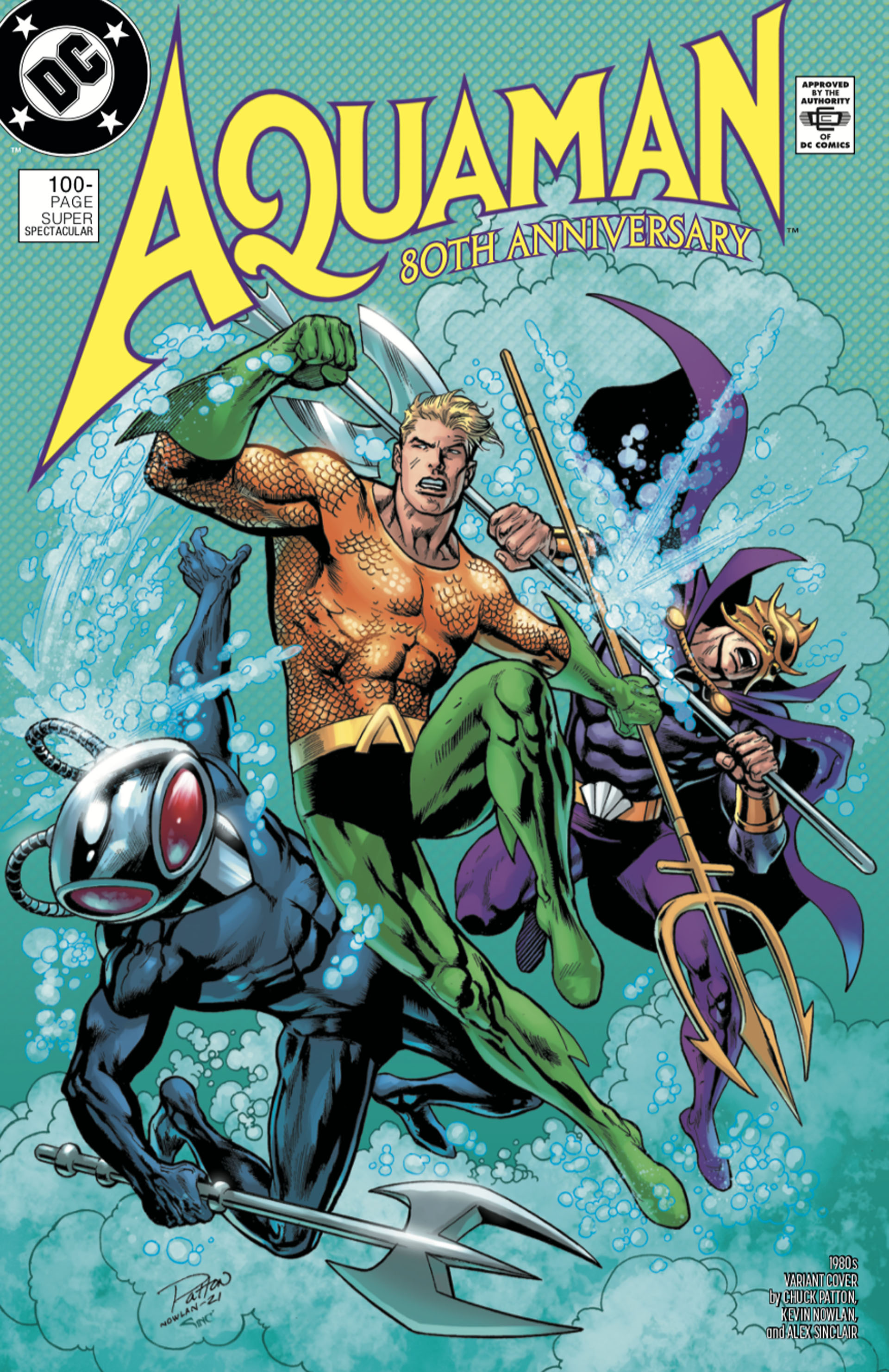 Aquaman 80. Yıl Dönümü 100 Sayfalık Süper Muhteşem #1