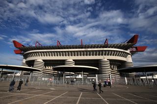 米兰的圣西罗球场将在9月举办英格兰与意大利的国家联赛。