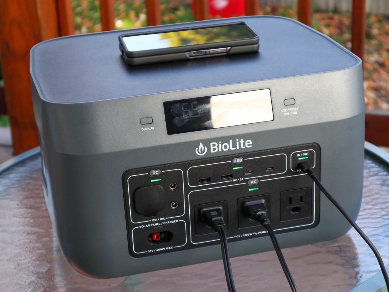 biolite basecharge 1500 portable power station