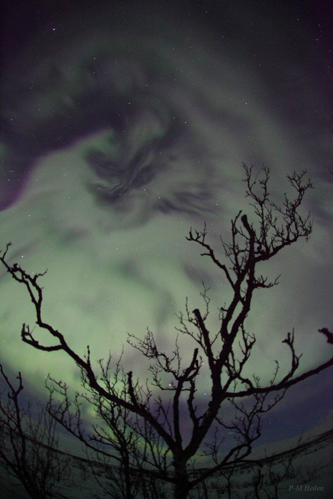 Northern Lights Lapland Sweden Heden 