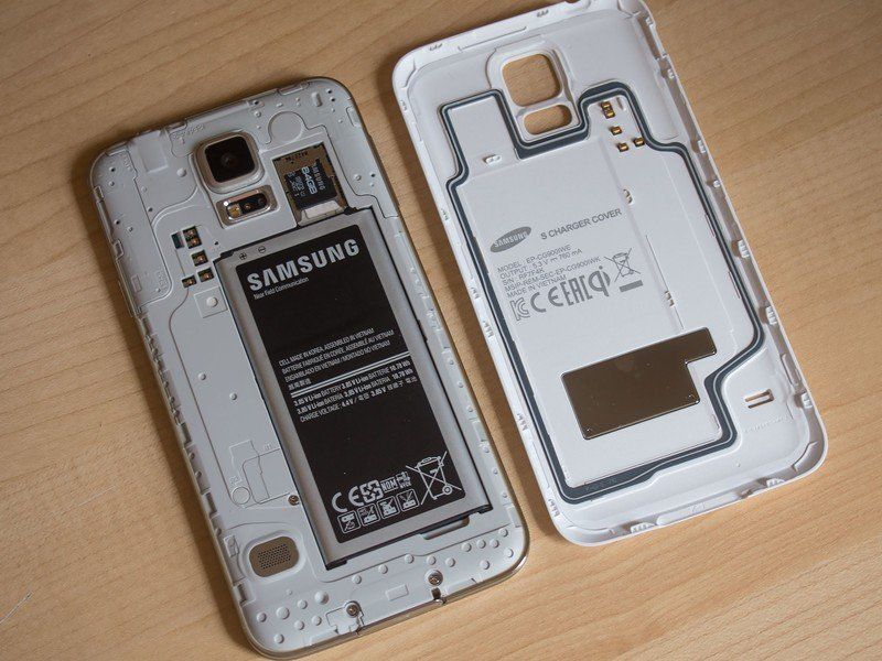 Samsung Galaxy S5 wireless charging