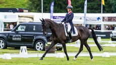 Tom McEwen and Brookfield Cavalier Cruise lead the CCI3*-L at Blair Castle Horse Trials after the dressage phase