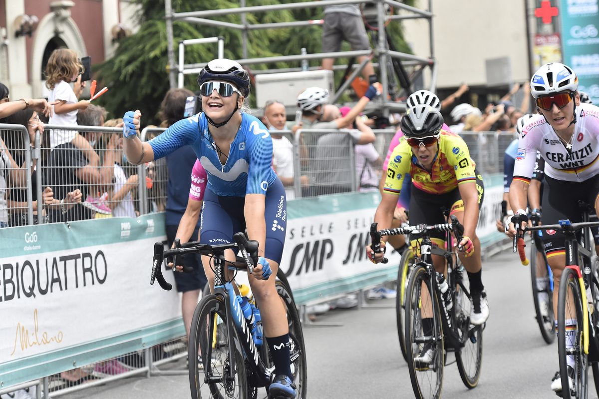 Emma Norsgaard of Movistar wins stage 6 of Giro d&#039;Italia Donne