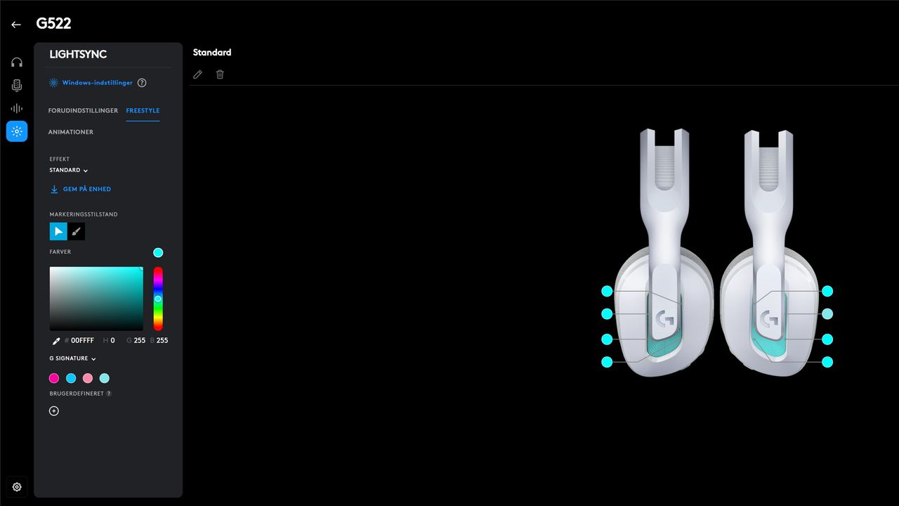 Logitech G522 Lightspeed i G HUB