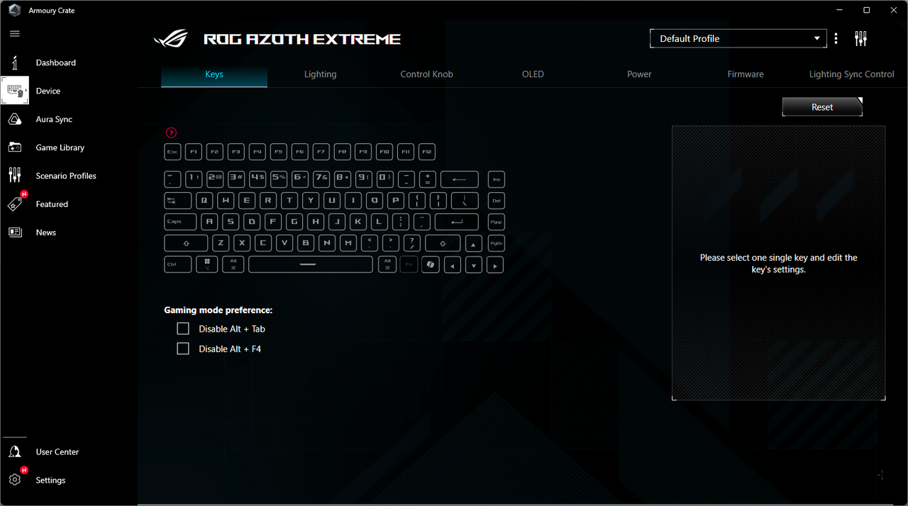Asus ROG Azoth Extreme