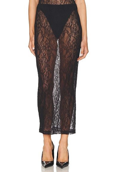 Lace Tube Skirt