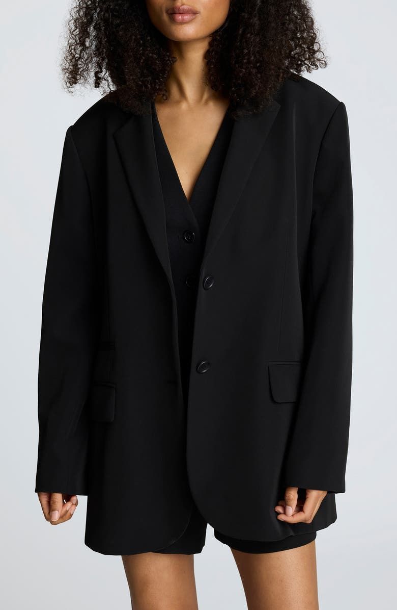 Oversize Luxe Twill Jacket