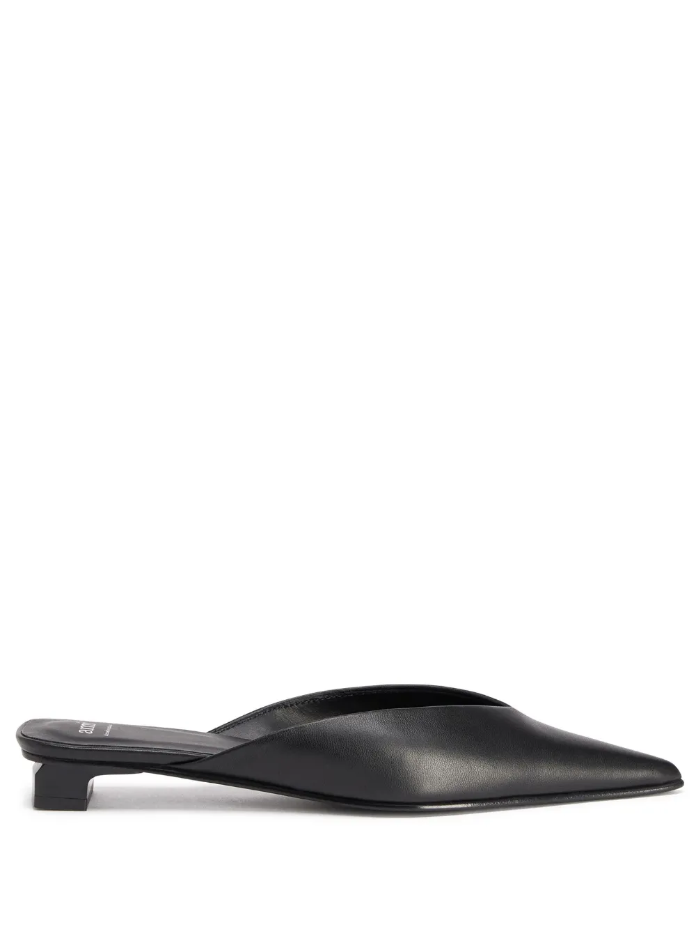 Pointed Leather Mules | 39