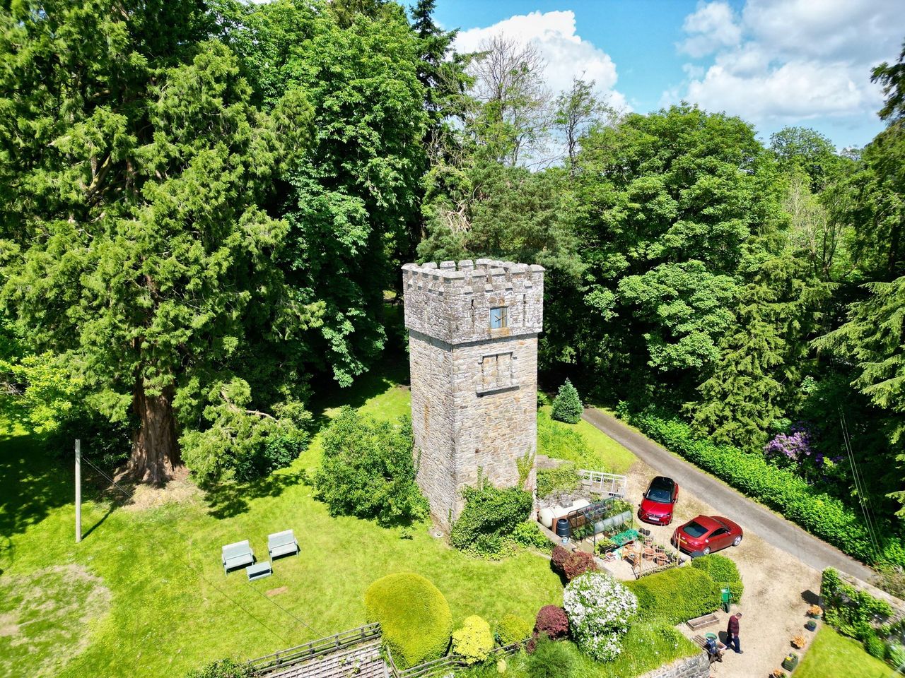 Images of Penybont Hall in Powys, Wales