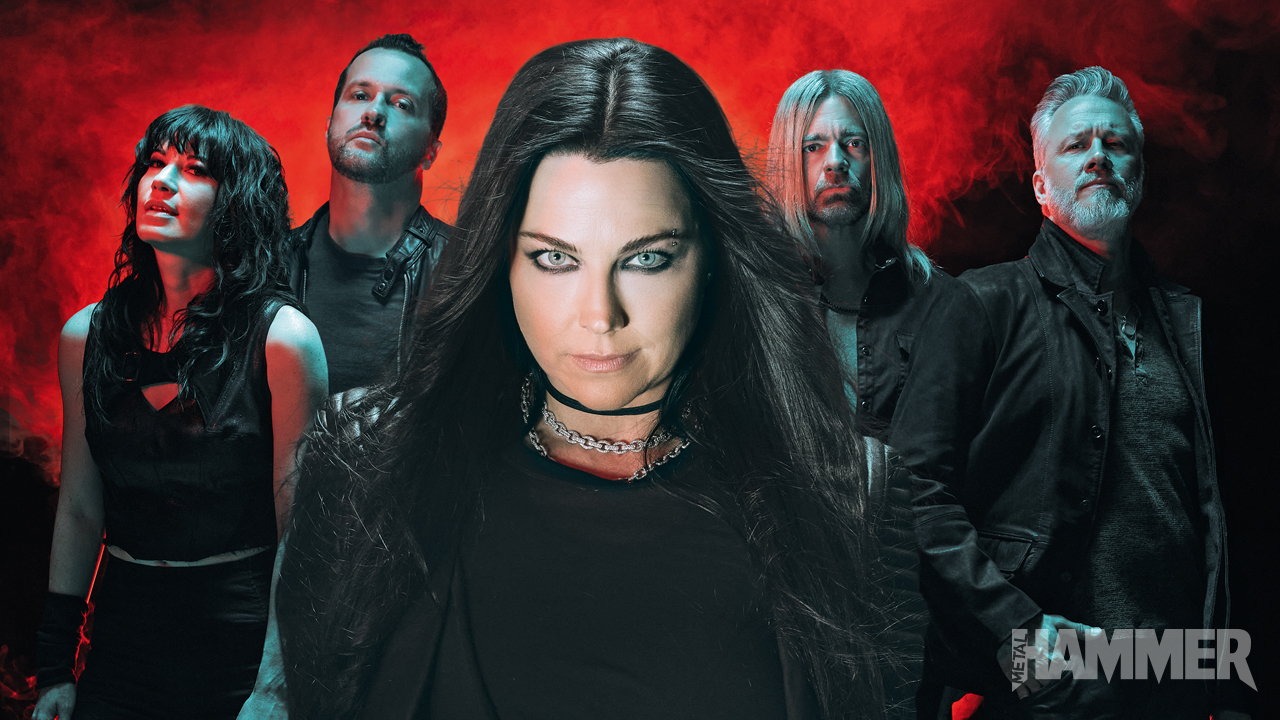 Evanescence on the cover of Metal Hammer