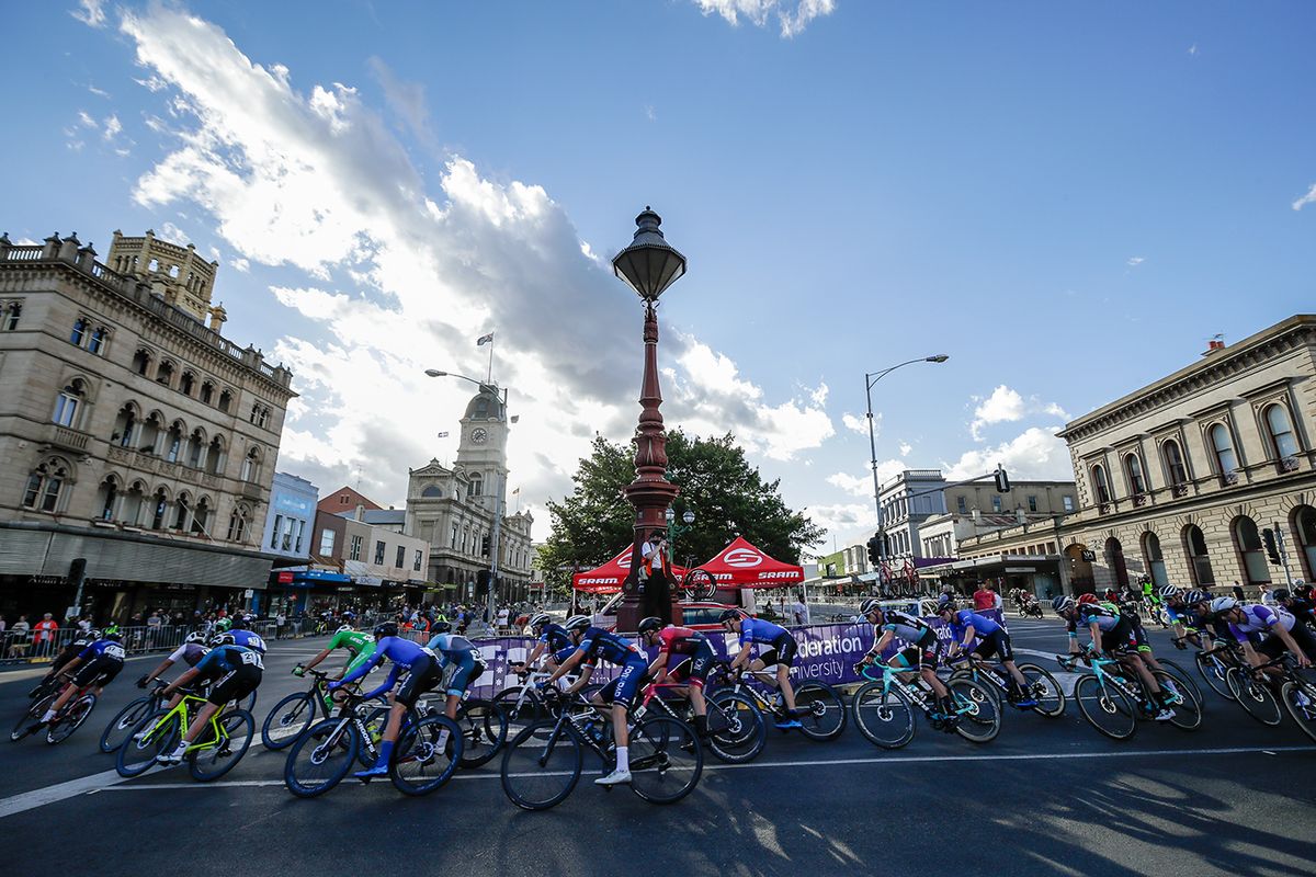 The elite men's race at the 2021 Australian criterium championships