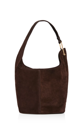 Michael Kors Sonny Medium Suede Hobo Bag