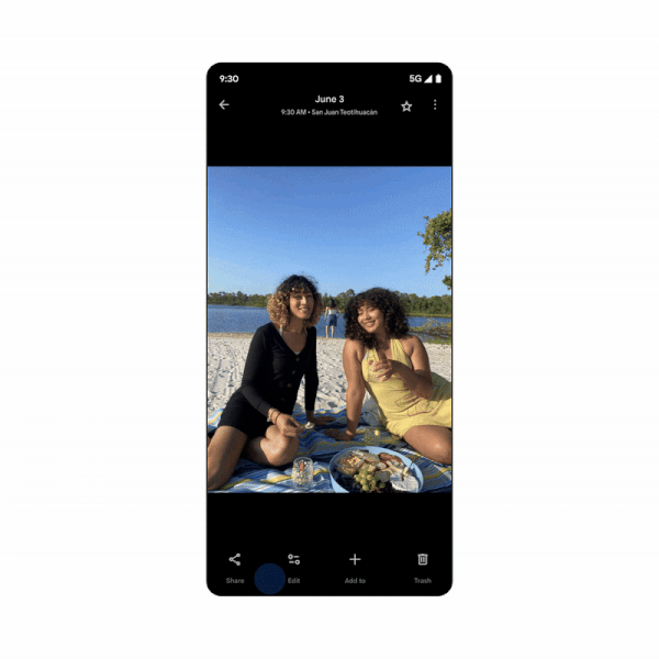 Google Photos redesigned editor