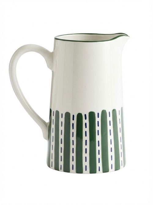 Riveri Painted Stoneware Jug