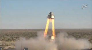 Boeing conducted a pad abort test of its CST-100 Starliner crew capsule on Nov. 4, 2019 from the White Sands Missile Range in New Mexico.