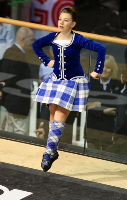 Scottish dancing in the opening ceremony